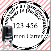 étampe commissaire à l'assermentation