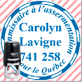 étampe commissaire à l'assermentation