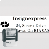Self-Inking custom address stamp for Canada - colop printer 20 - model 3