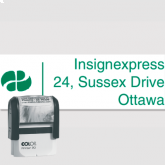 Self-Inking custom address stamp for Canada - model 4 - Colop Printer 20
