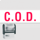 Étampe auto-encreur C.O.D. (Paiement sur livraison) - Colop Printer 20 - Modèle 1