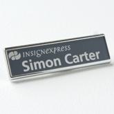 épinglette style 4, china blue gravure blanc