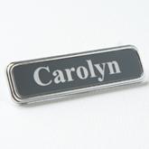 épinglette style 1, china blue gravure blanc