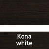 kona/white engraved plastic