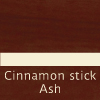 cinnamon stick ash - engraved plastic