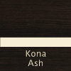kona ash - engraved plastic