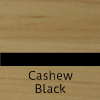 cashew black - engraved plastic