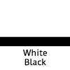 white black - engraved plastic
