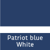 patriot blue white - engraved plastic