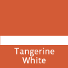 tangerine white - engraved plastic