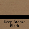 deep bronze black - engraved plastic