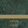verde gold - engraved plastic