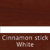 cinnamon stick white - engraved plastic