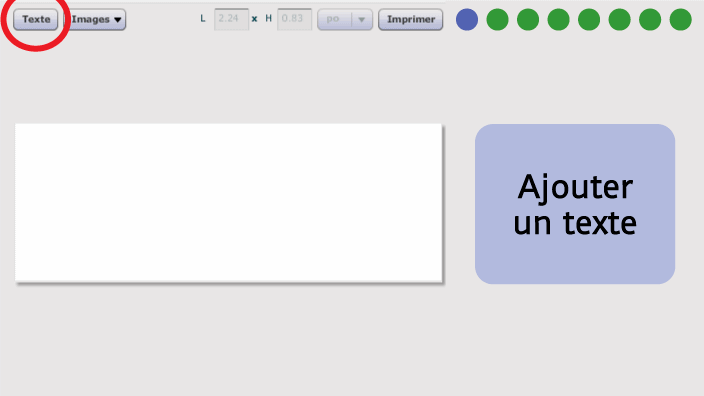 Aide à la création des étampes