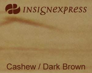 Cashew / Dark Brown