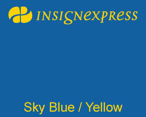 Sky Blue / Yellow