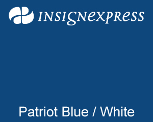 Patriot Bleu - White