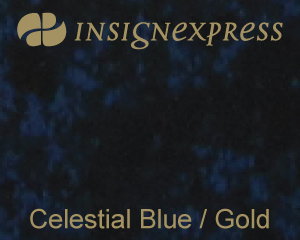 Celestial Blue / Gold