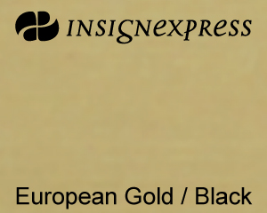 European Gold / Black