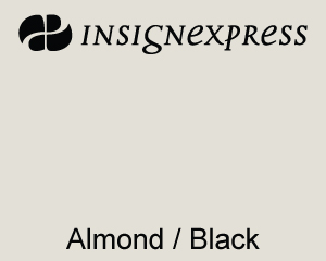 Almond / Black