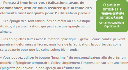 epinglette aimanté description